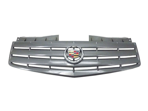 Front Bumper Grille w/ Emblem Silver Green base OEM Cadillac CTS 03 04 05 06 07