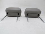 Front Seat Headrest Pair Gray OEM Cadillac CTS 2003 03 2004 04 2005 05 06 07